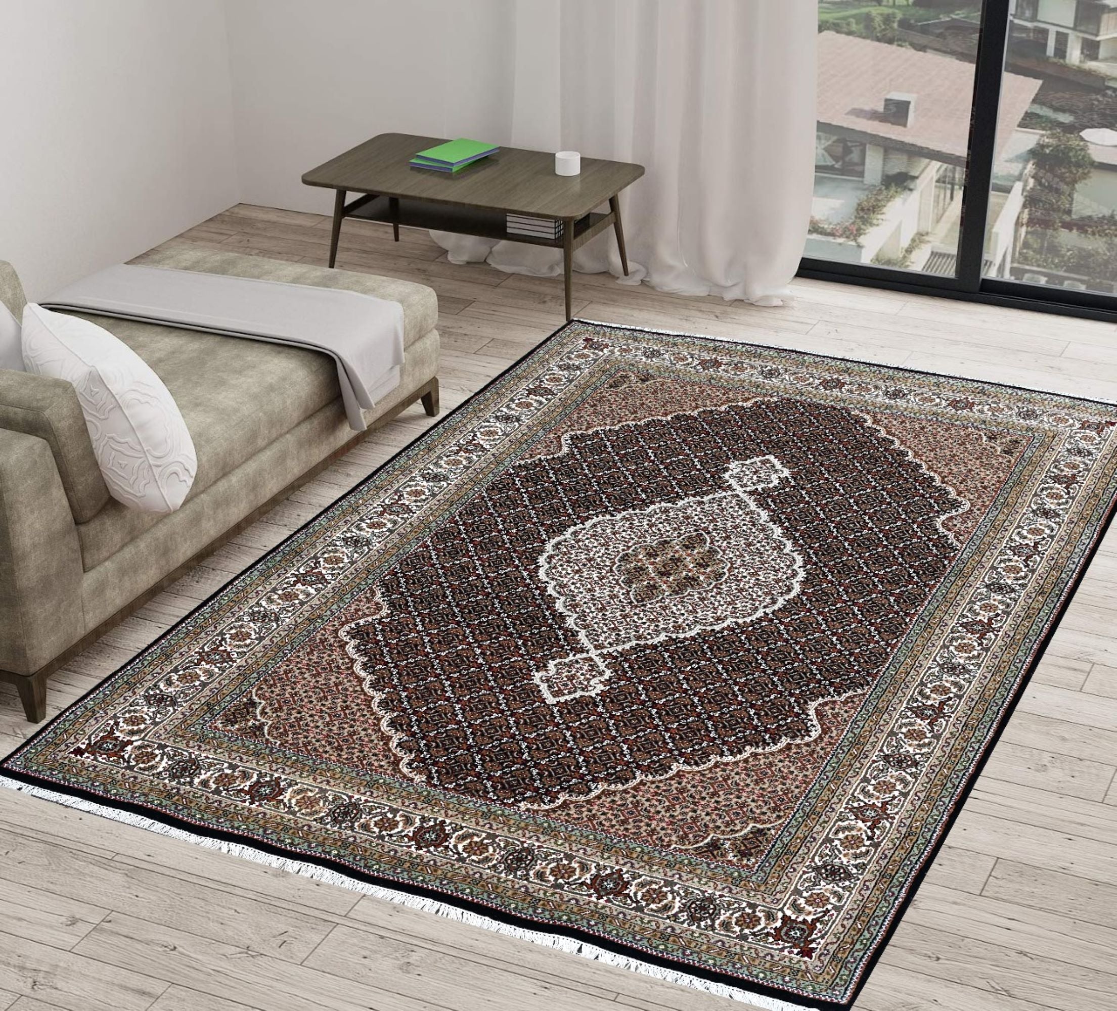 Handmade Mahi-Tabriz Rugs,