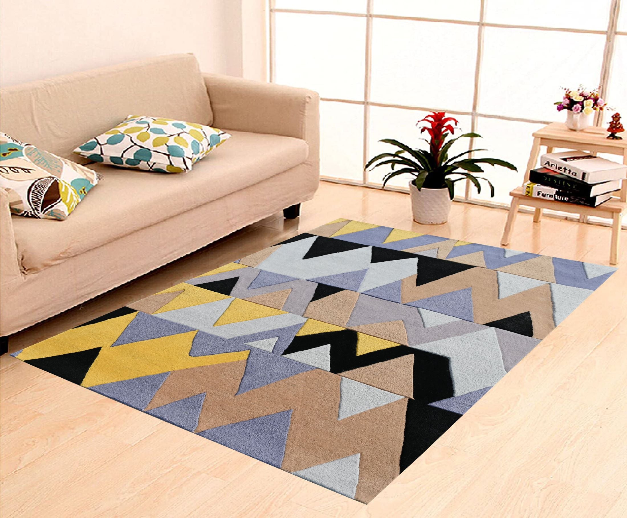 Hand tufted rug