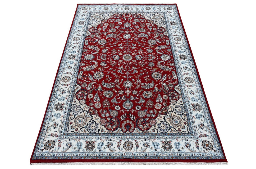 Handmade Wool Area Rug- indo kashan