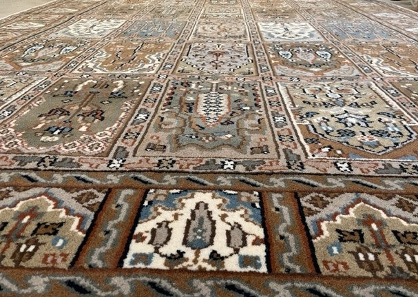 Handmade Blended wool Area Rug for living room, great room, bedroom,  Bakhtiyar Design