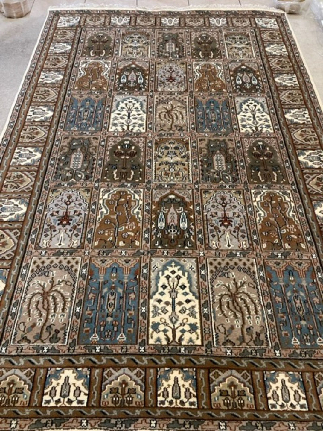 Handmade Blended wool Area Rug for living room, great room, bedroom,  Bakhtiyar Design