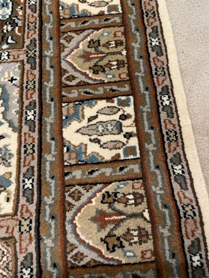 Handmade Blended wool Area Rug for living room, great room, bedroom,  Bakhtiyar Design