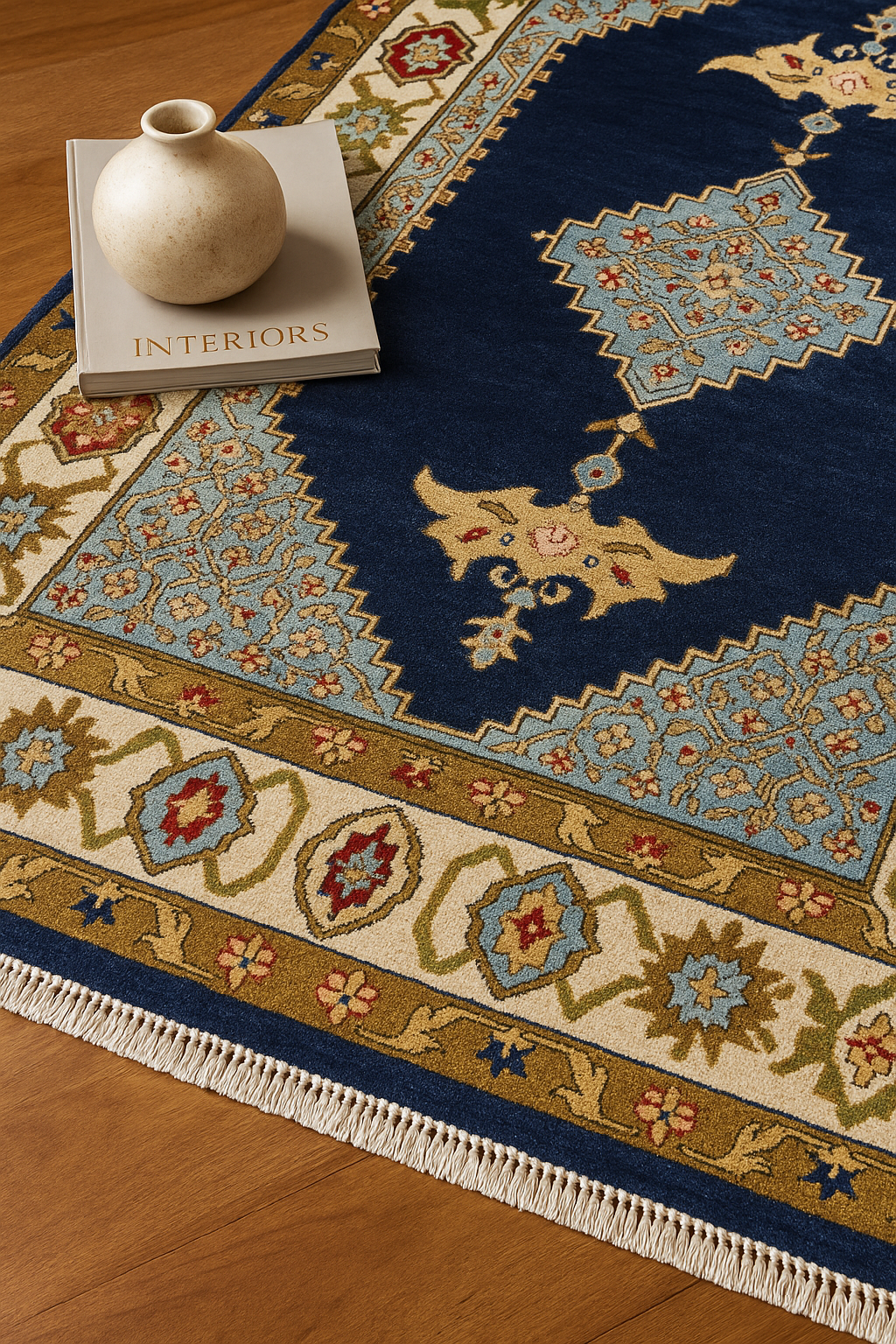 Rugs for Living Room Modern Area Rugs Tufted Moroccan Rug Handmade Wool Carpet for Bedroom Office Farmhouse Vintage Persian Rug Style